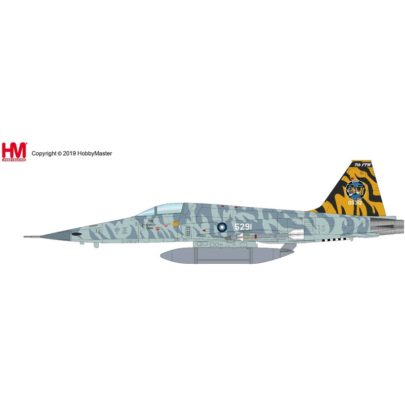 1/72 Northrop F-5E Tiger II 00312, 7th FTW, ROCAF, 2018