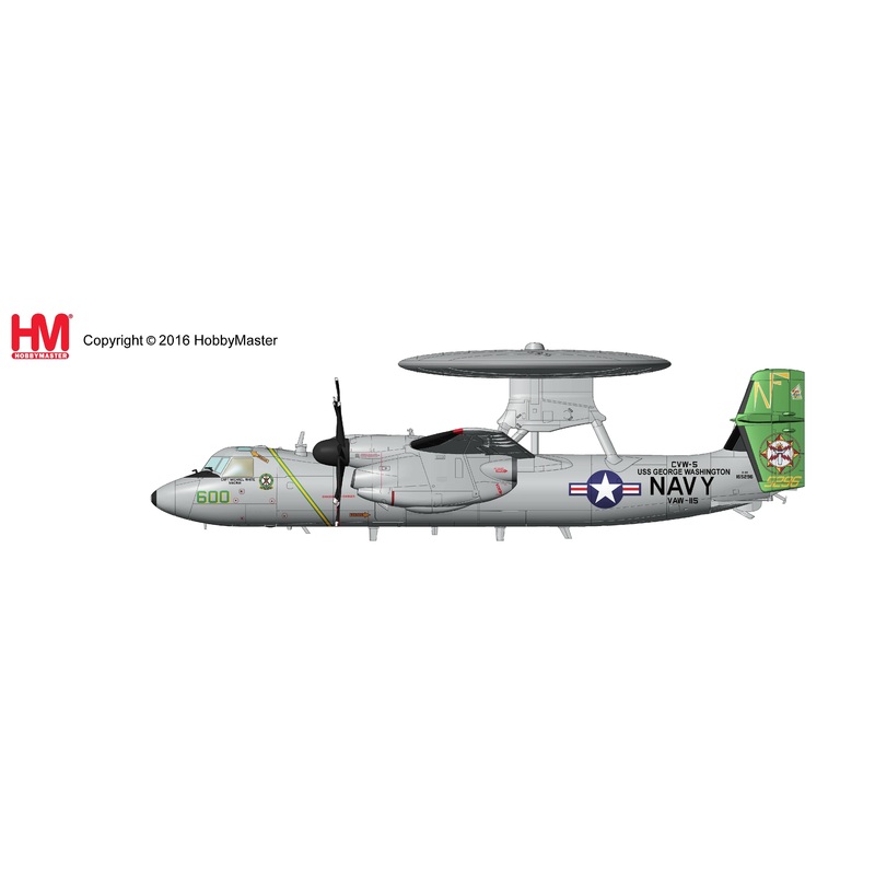 1/72 Northrop Grumman E-2C Hawkeye "VAW-115 U.S.S. George Washington"