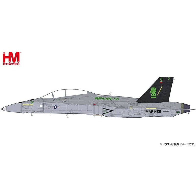 1/72 McDonnell Douglas F/A-18D Hornet 164685, VMFA(AW)-121 Green Knights, 2004