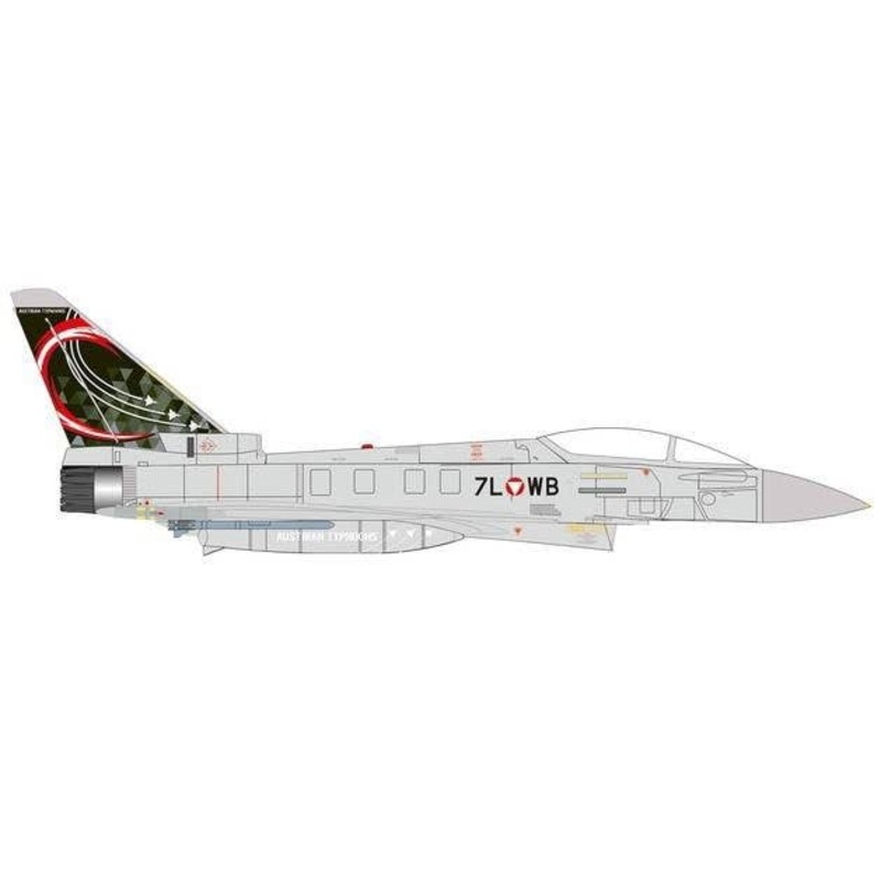 1/72 Eurofighter Austrian Air Force Zeltweg Air Base 7L-WB