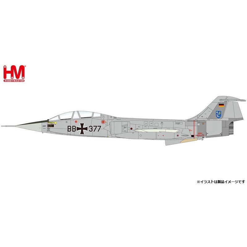 1/72 F-104F Starfighter West German Air Force Academy 1961