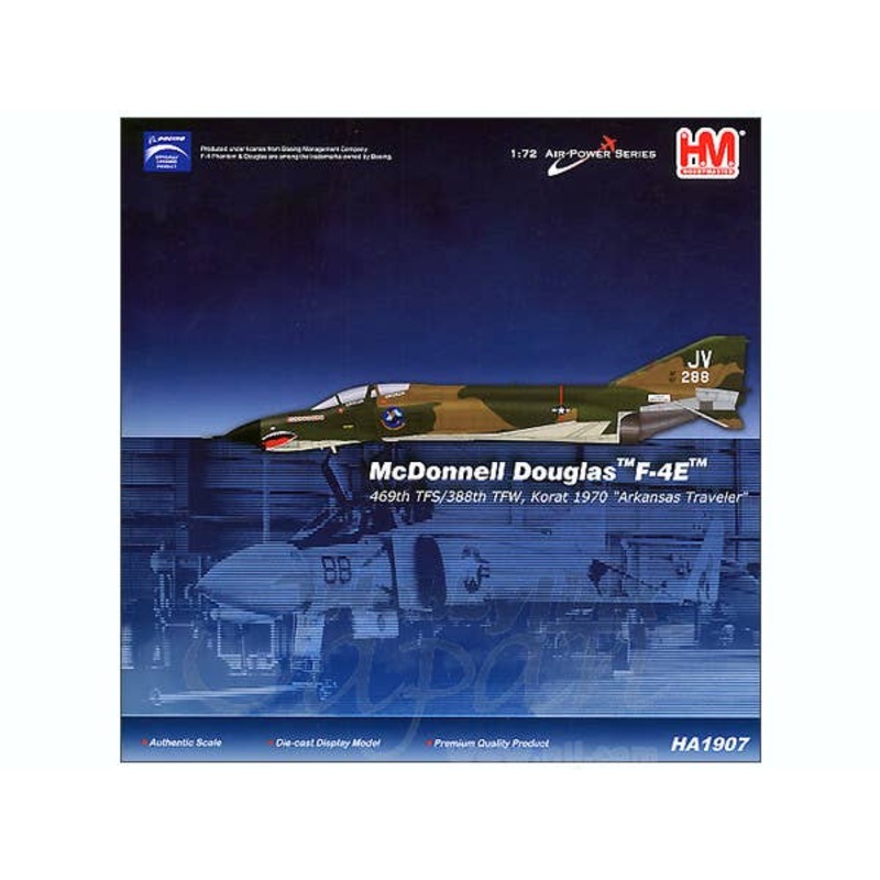 1/72 F-4E 469th TFS/388th TFW Korat 1970 "Arkansas Trav