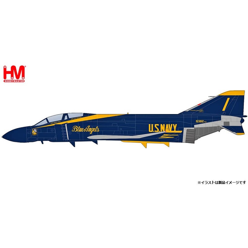 1/72 F-4J Phantom 2 Blue Angels Naval Commander H. Hall aircraft