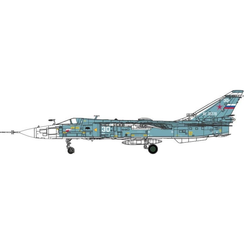 1/72 Sukhoi SU-24MR Fencer Russian White 30