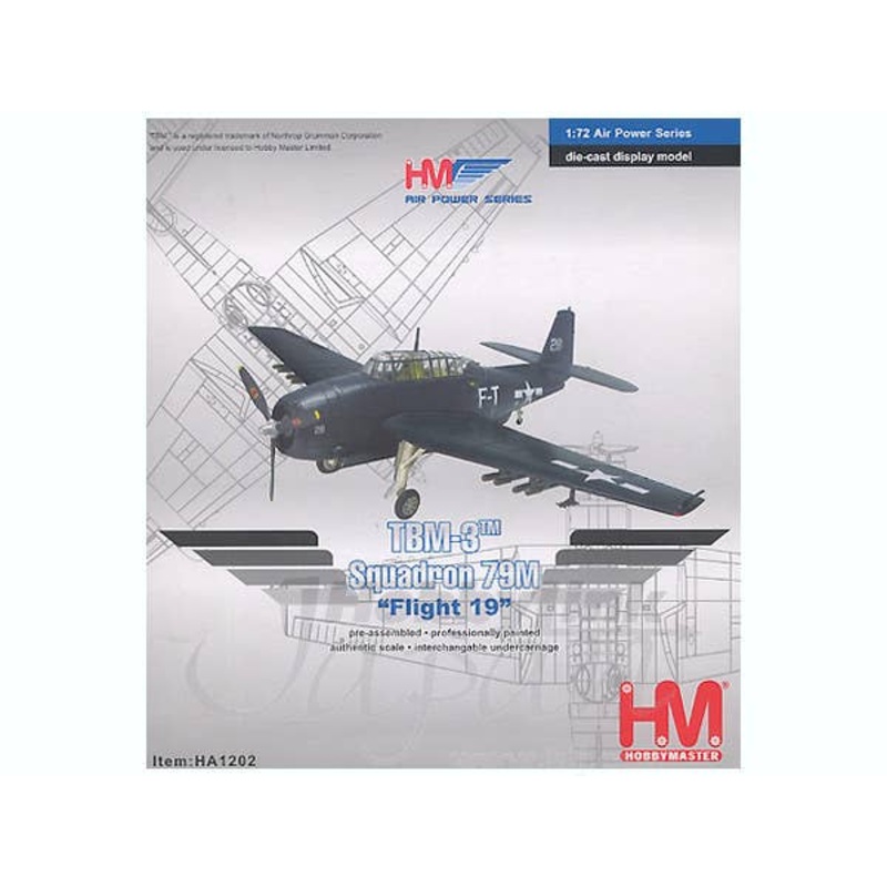 1/72 TBM-3 Avenger Bermuda Triangle