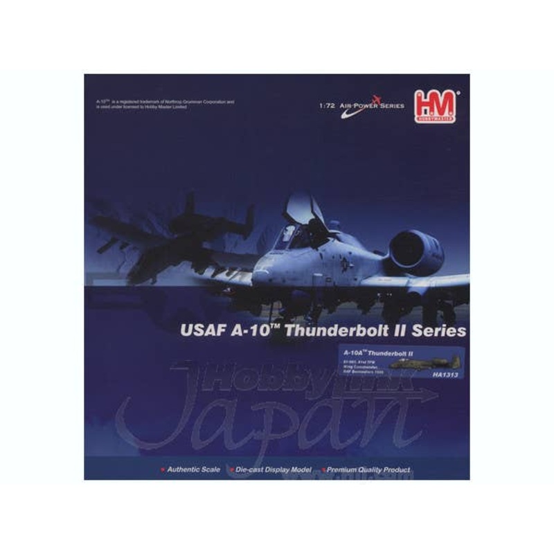 1/72 USAF A-10A Thunderbolt II 81-981, 81st TFW Wing Commander, RAF Bentwaters 1986