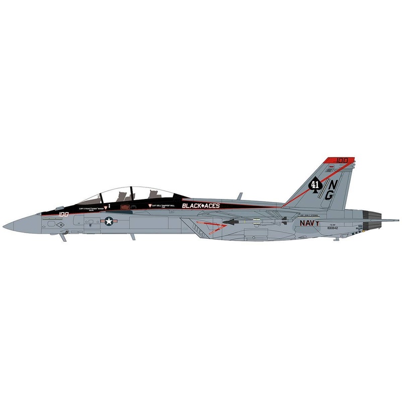1/72 F/A-18F Super Hornet VFA-41Black Aces CAG