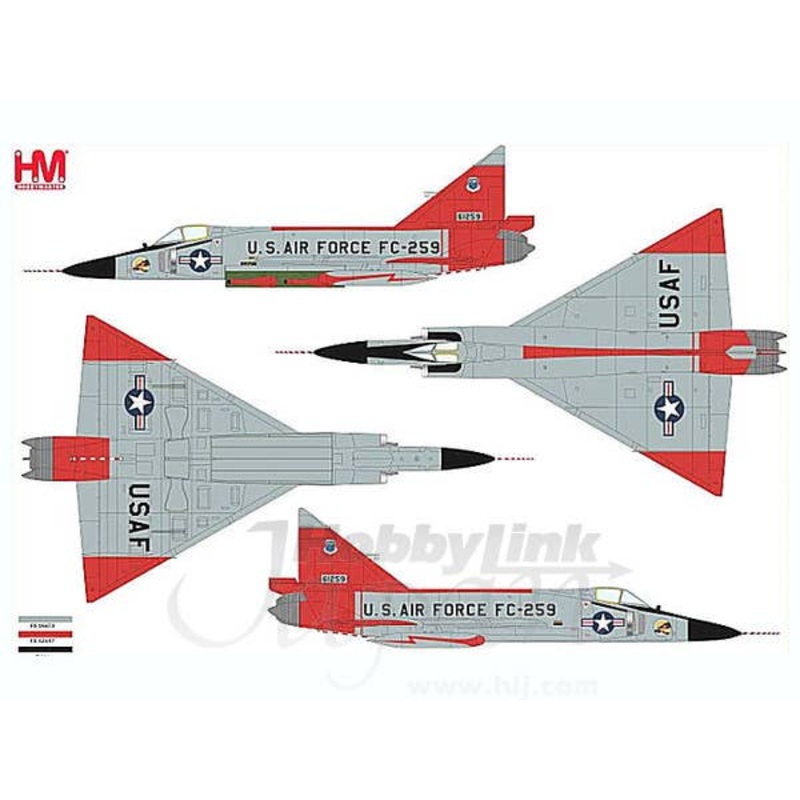 1/72 F-102 Delta Dagger Alaskan Air Command 1960s