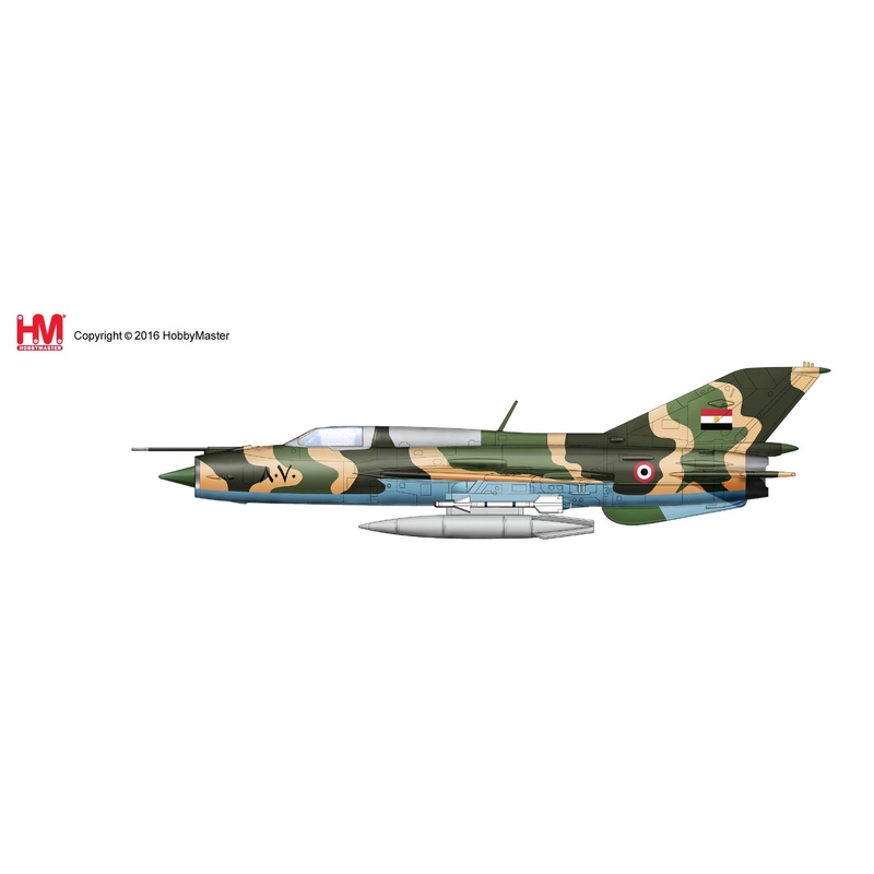 1/72 MIG-21PFS "8070" Egyptian Air Force,Yom Kippur War, October 1973