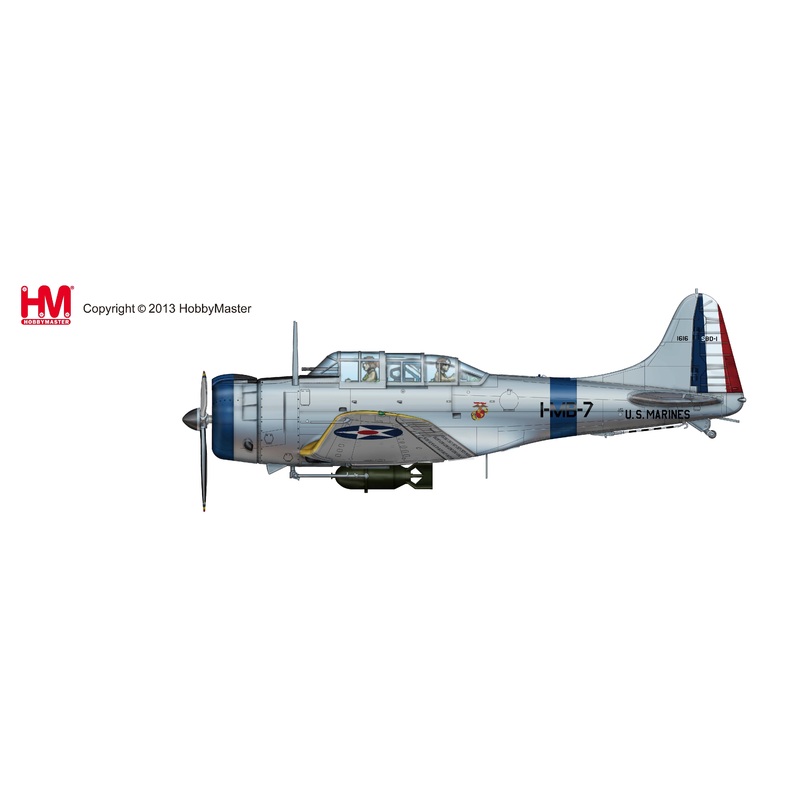1/72 SBD-1 Dauntless VMB-2 San Diego 1940