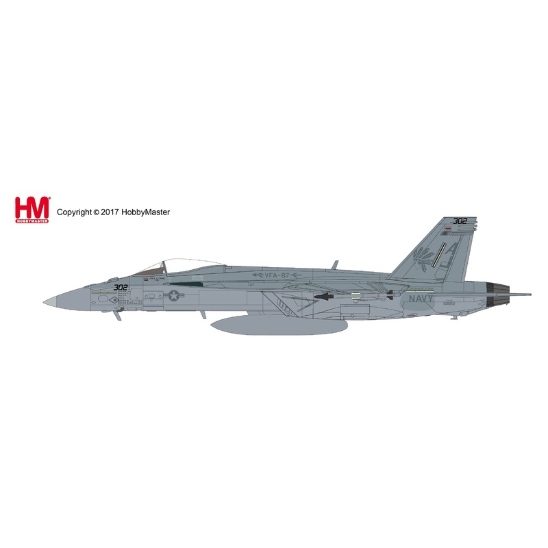 1/72 F/A-18E Super Hornet "VFA-87 Golden Warriors"