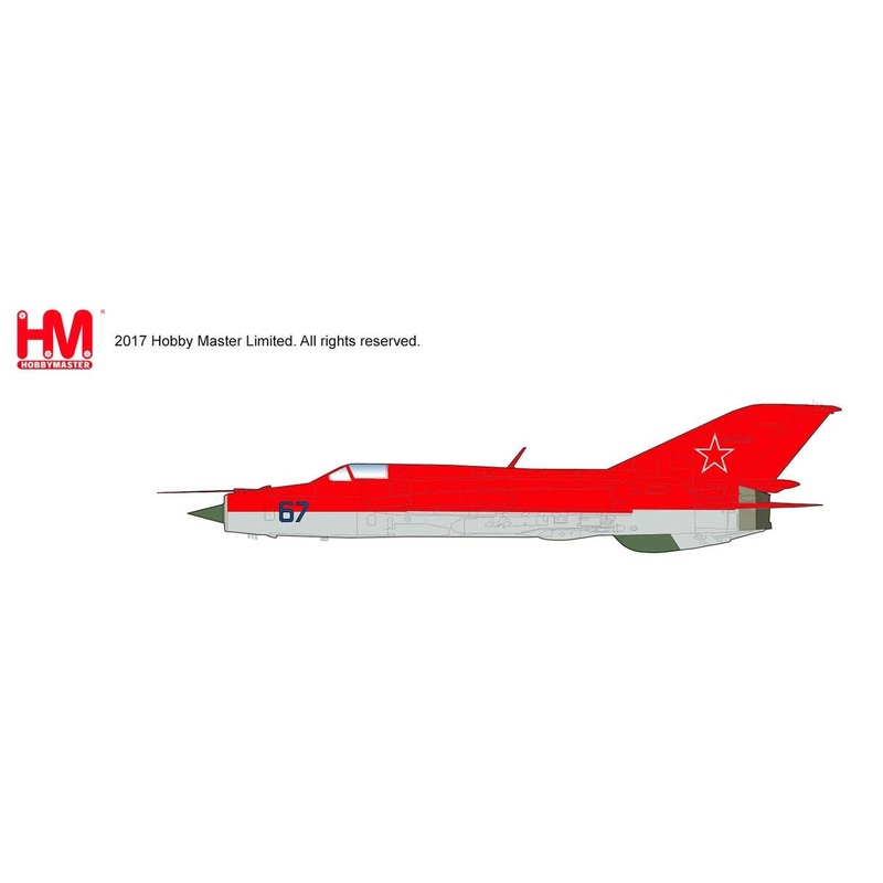1/72 MIG-21PFM Aerobatic Team No. 67, Soviet Air Force, Kubinka AFB, 1967