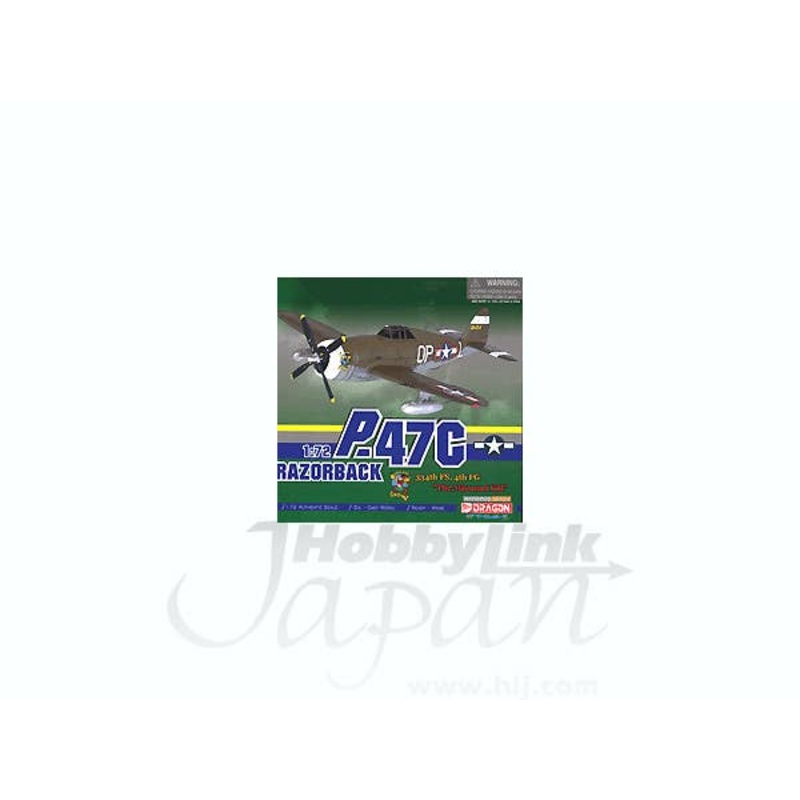 1/72 P-47C Thunderbolt 334th FS 4th FG Missouri Kid