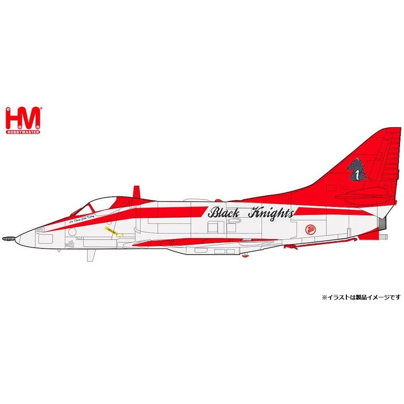 1/72 A-4SU Super Skyhawk Singapore Air Force Black Knights 2011