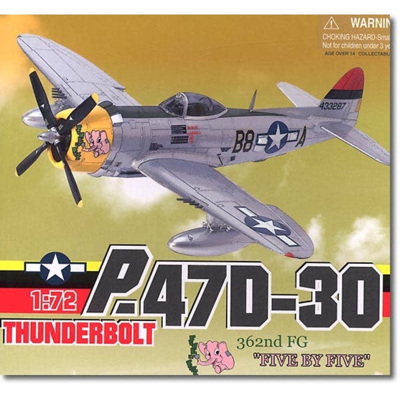 1/72 P-47D 362nd FG Five by Five