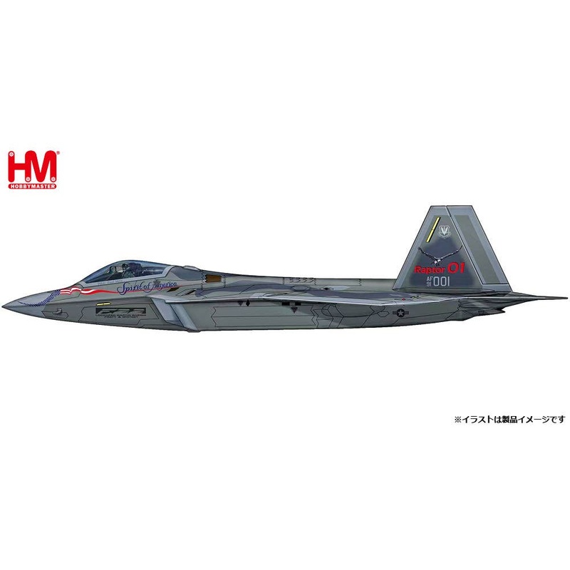 1/72 F-22 Raptor Spirit of America Special 2