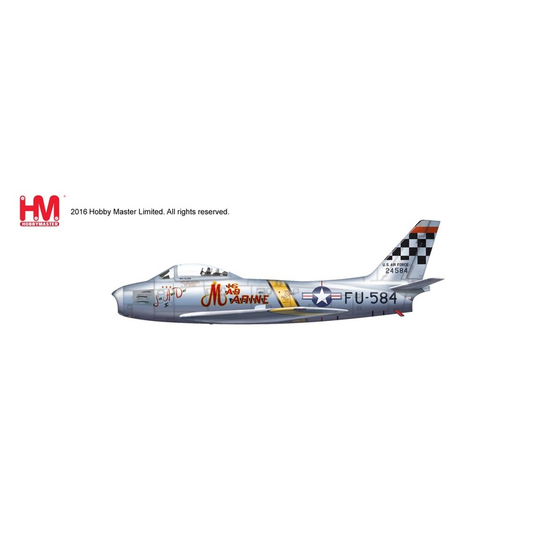 1/72 F-86F Sabre "MIG MAD MARINE" Major John Glenn, 25th FS, Suwon AB, Korea, 1953