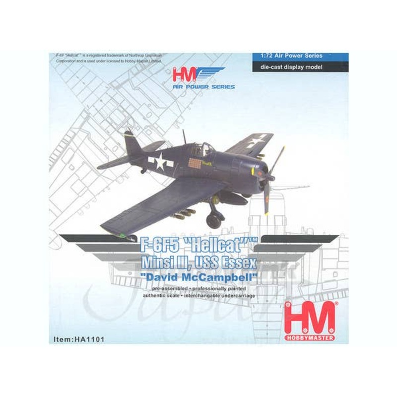 1/72 F6F-5 Hellcat Minsi III David McCampbell
