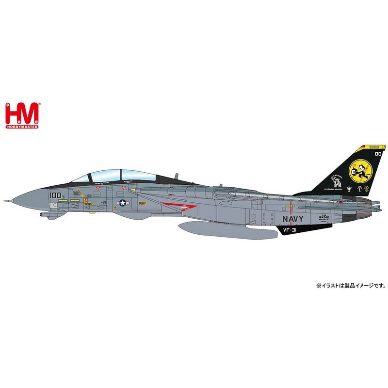 1/72 Grumman F-14D Tomcat 164342 VF-31 Tomcatters USS Theodore Roosevelt US Navy 2006