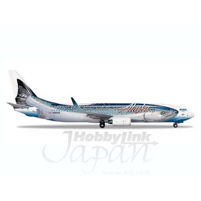 1/500 B737-800 Alaska Airlines Salmon Thirty Salmon II