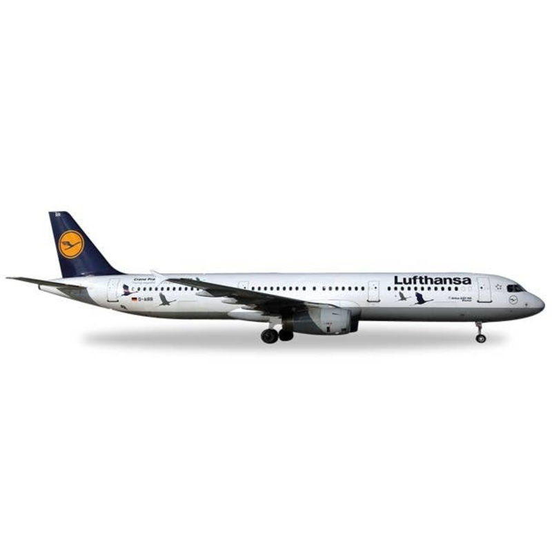 1/500 Lufthansa Airbus A321 "25 Jahre Kranichschutz" - D-AIRR "Wismar"