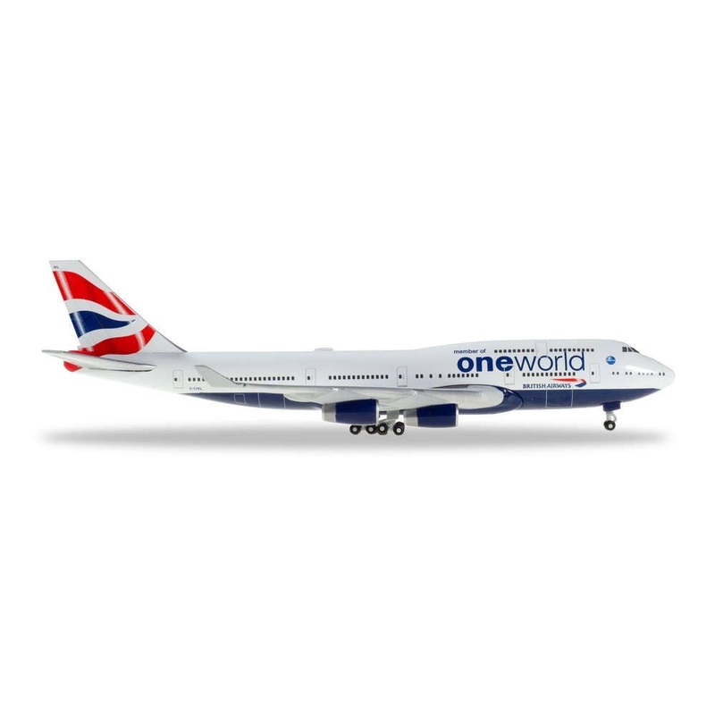 1/500 747-400 British Airways OneWorld G-CIVL