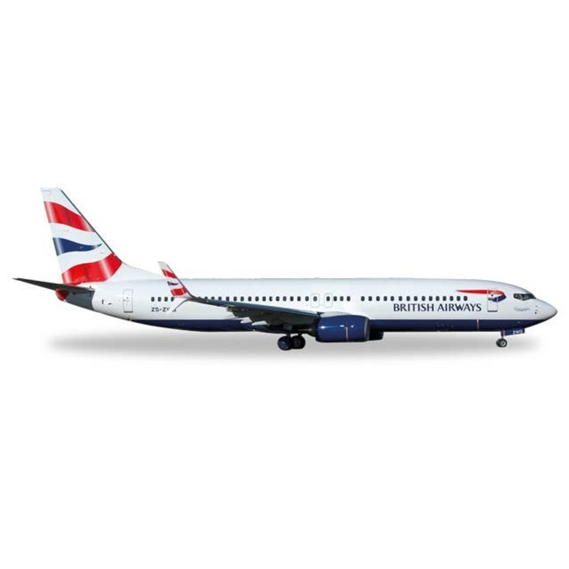 1/500 British Airways (Comair) Boeing 737-800 - ZS-ZWG