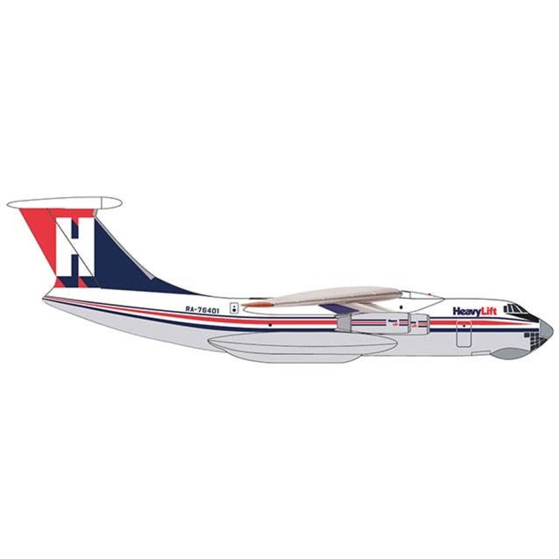 1/500 IL-76 HeavyLift Cargo Airlines