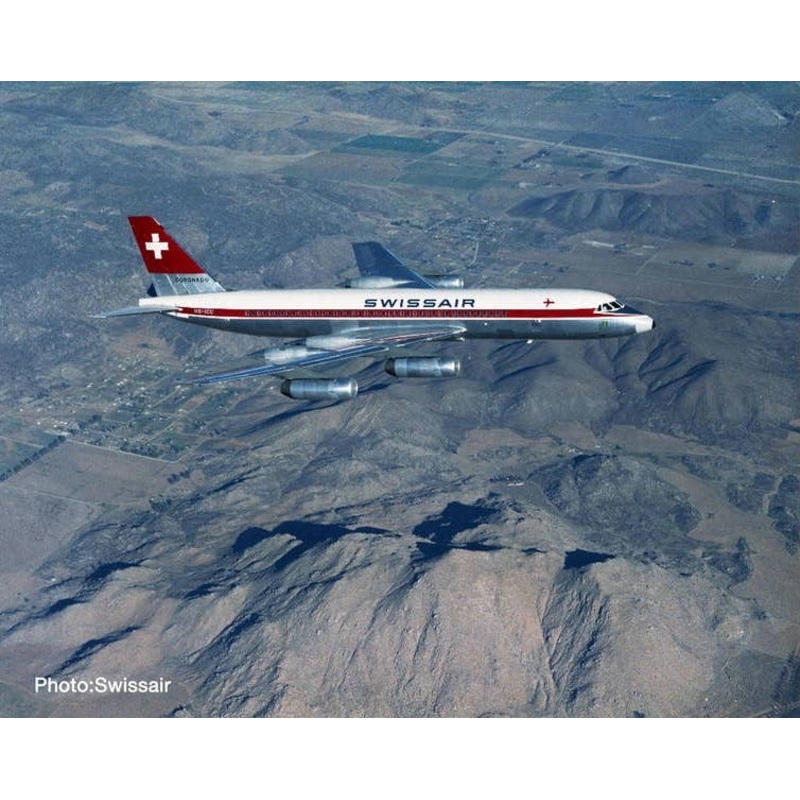 1/500 Convair Cv-990 Swissair Coronado - Hb-Icc St. Gallen