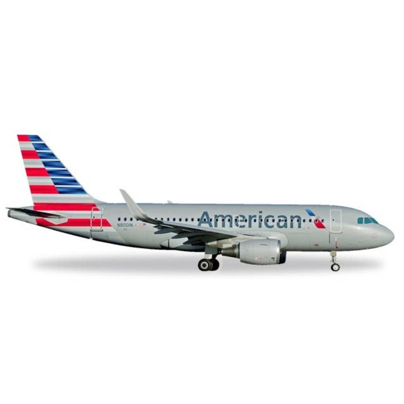 1/500 American Airlines Airbus A319 N8001N