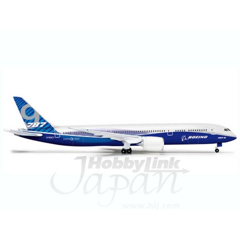 1/500 B787-9 Boeing House Color Roll Out
