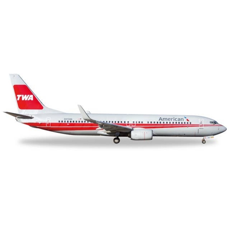 1/500 737-800 American Airlines TWA Heritage Livery N915NN
