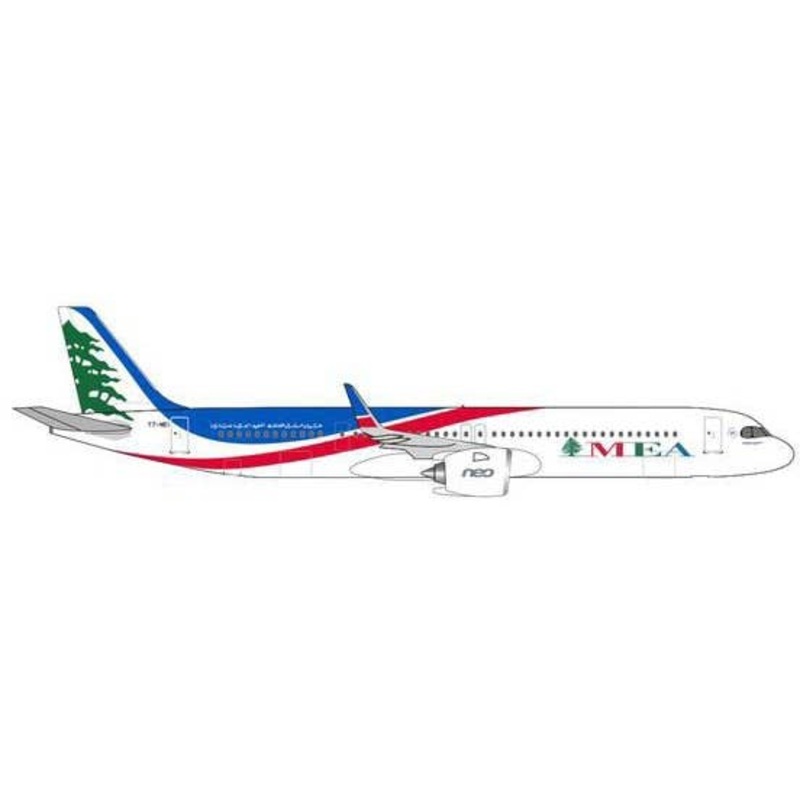 1/500 A321Neo Mea Middle East Airlines T7-Me1
