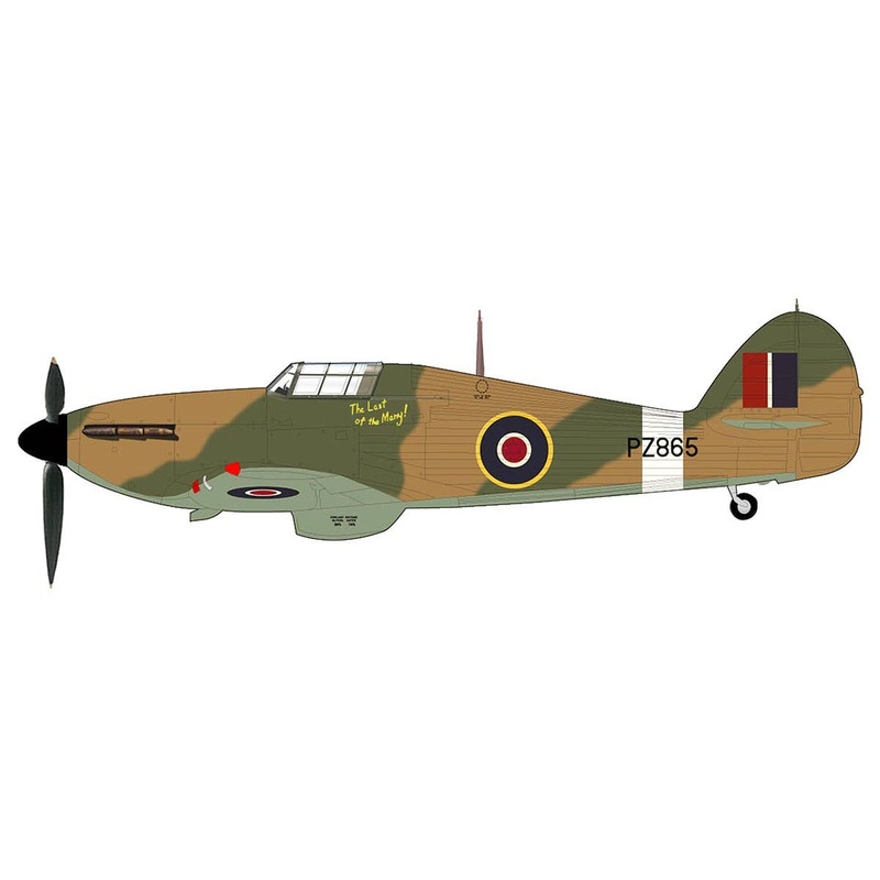 1/48 Hawker Hurricane IIc The Last of the Many! PZ865, 1944