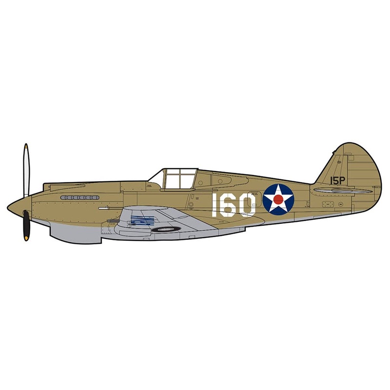 1/48 P-40B Warhawk 47th Pursuit Squadron