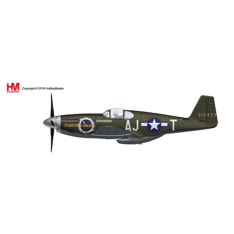1/48 P-51B Mustang 43-12434 Short-Fuse Sallee, 356th FS, 354th FG, 9th AF, 1944
