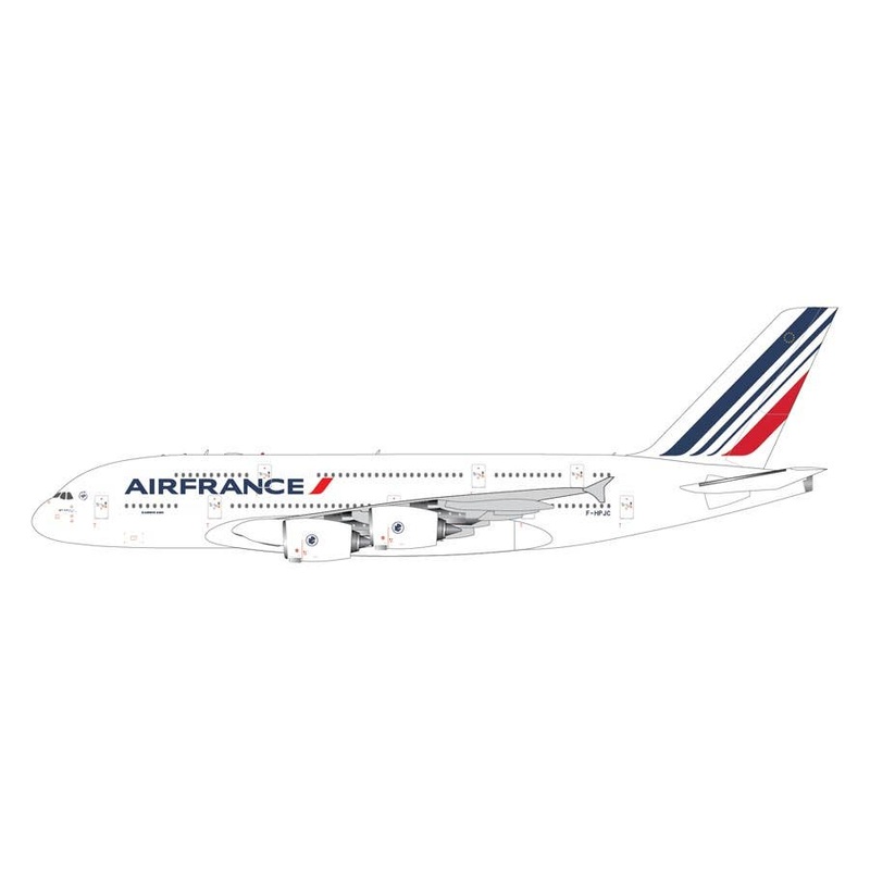1/400 Air France A380 F-HPJC