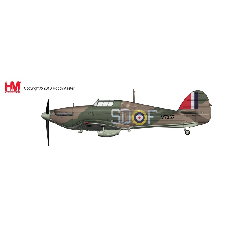 1/48 Hawker Hurricane I SD-F, Sqn. Ldr James "Ginger" Lacey, No. 501 Sqn., Gravesend, Sept 1940