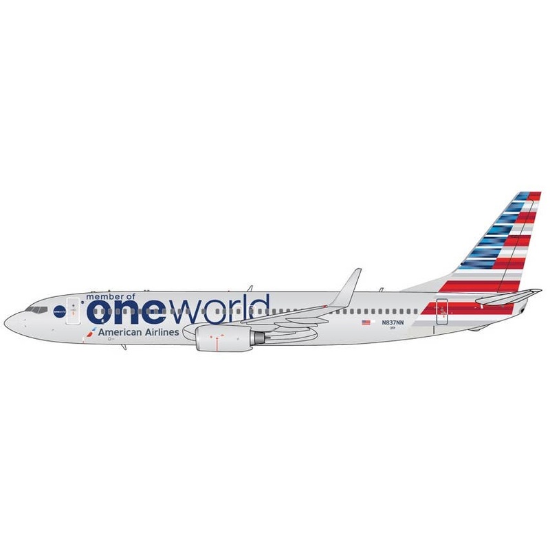 1/400 American Airlines ONEWORLD 737-800(W) N836NN