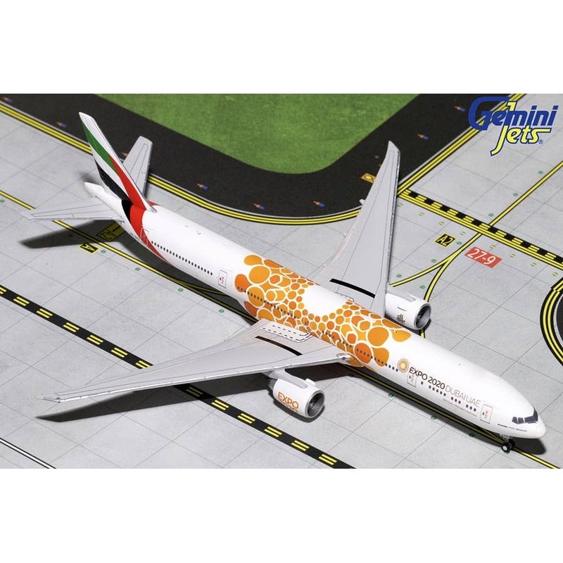 1/400 Emirates Airline Orange Expo 2020 777-300ER A6-EPO