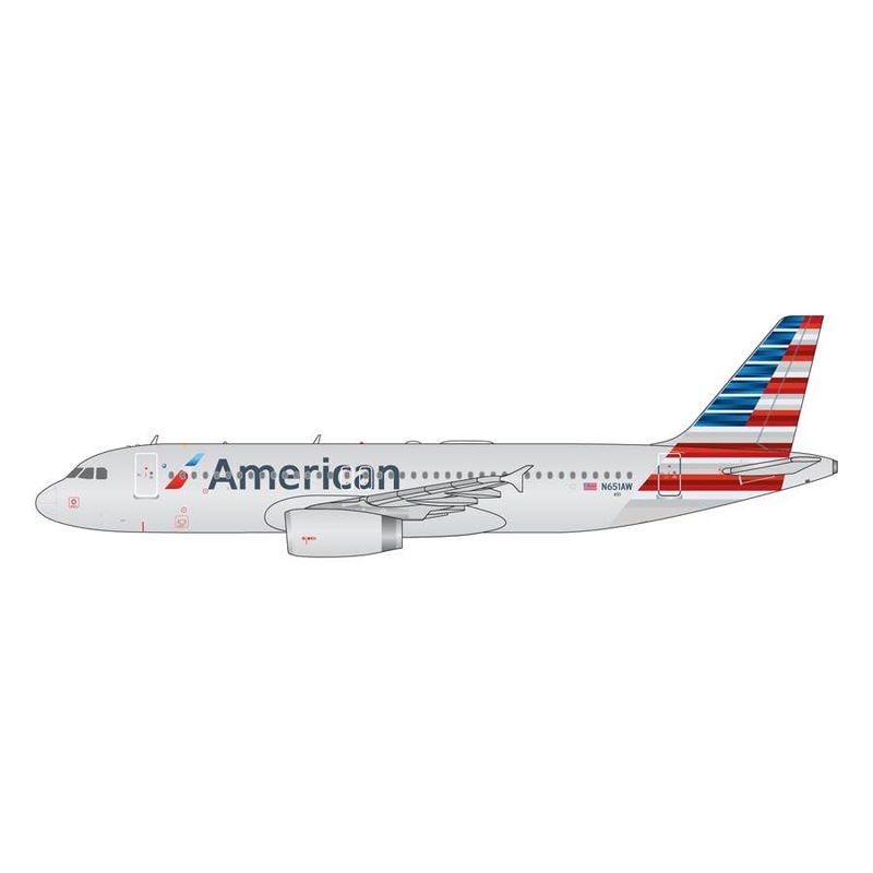 1/400 A320 American Airlines N651AW