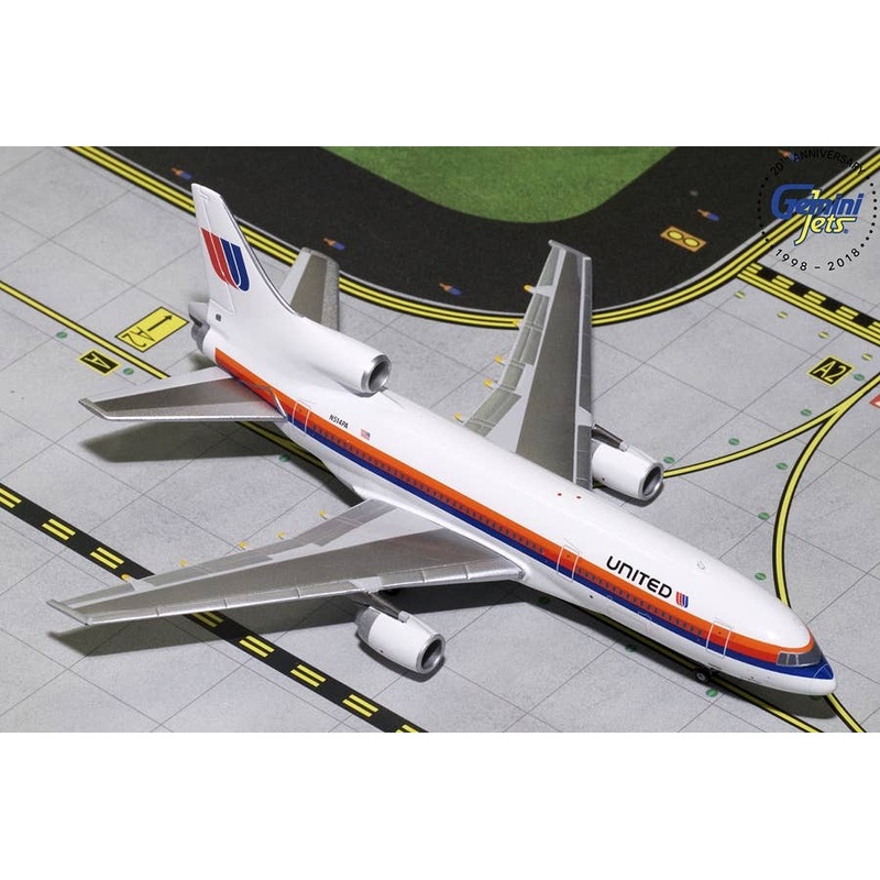 1/400 United Airlines Saul Bass Livery L-1011-500 N514PA