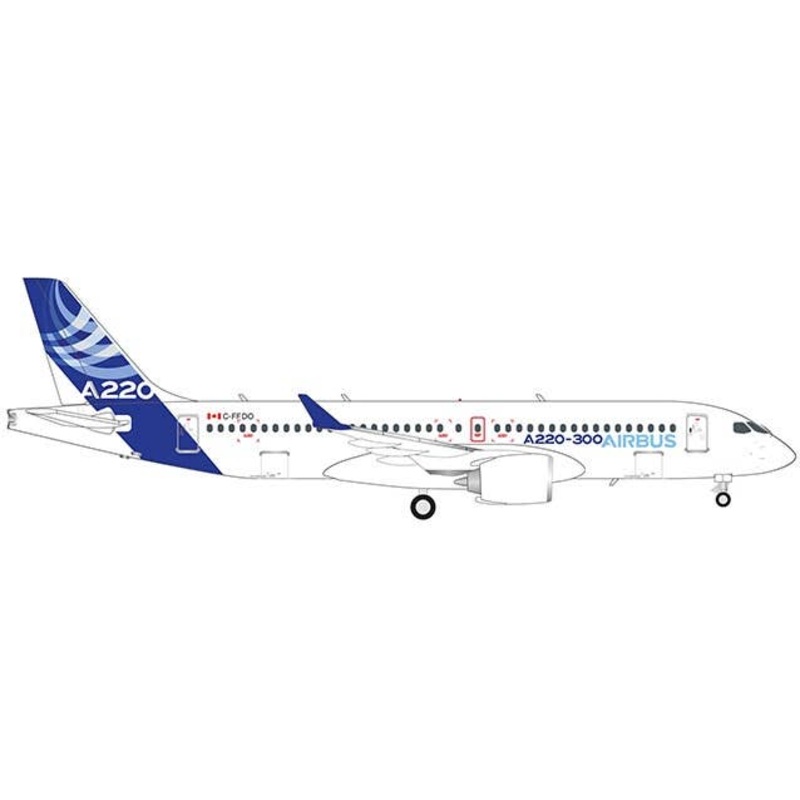 1/400 A220-300 Airbus House Colors C-FFDO