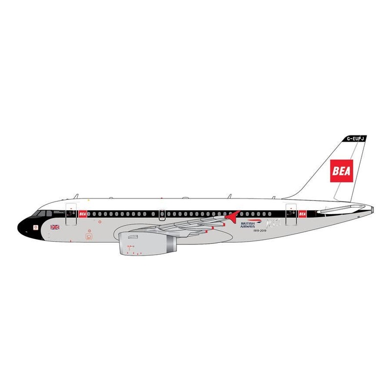 1/400 British Airways (BEA livery) A319 G-EUPJ