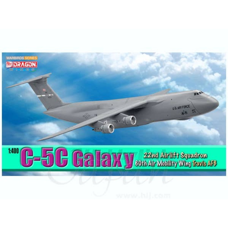 1/400 C-5C Galaxy 22nd Airlift Squadron 60th Air Mobility Wing Travis AFB