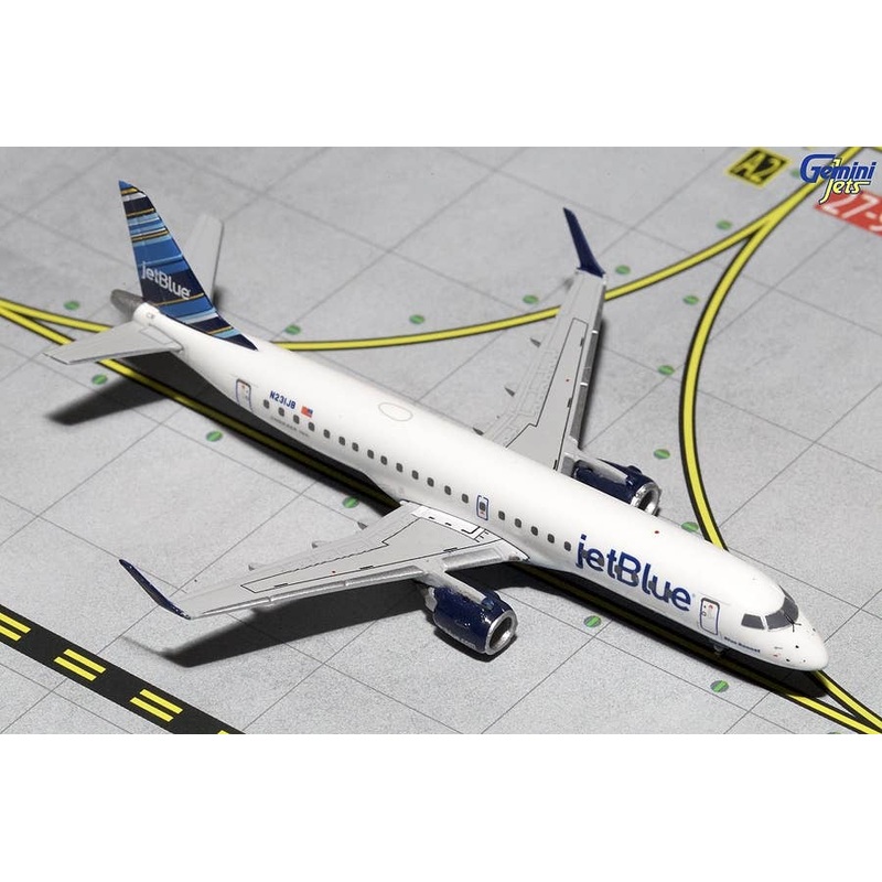 1/400 ERJ-190 jet Blue aviation Blue Bonnet N231JB