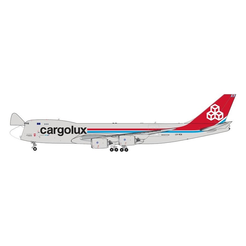 1/400 747-8F Cargolux LX-VCA (Interactive Series)