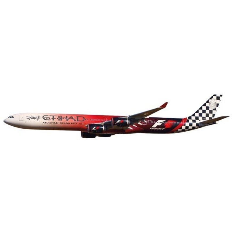 1/250 A340-600 Etihad Airways Abu Dhabi Grand Prix A6-EHJ