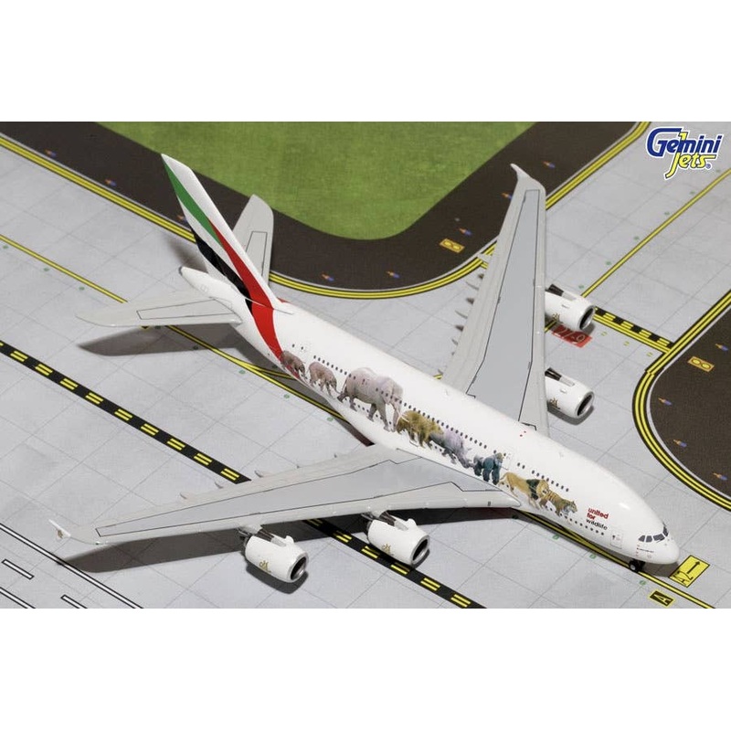 1/400 A380-800 Emirates Wildlife #1 A6-EEI