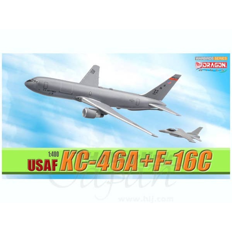 1/400 USAF KC-46A + F-16C